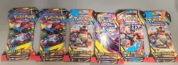 Pokemon TCG Mega Evolution Sleeved Booster Packs Lot of 6 - Image 1