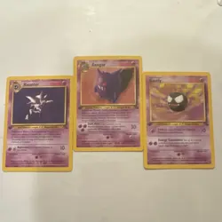 Pokemon 1ST EDITION Gengar/Haunter/Gastly Lot - Image 1