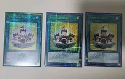 YUGIOH! 3X Toon Kingdom MP24-EN006 Quarter Century Secret Rare 1st NM PLAYSET - Image 1