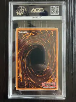 2023 Yu-Gi-Oh Blue-Eyes Toon Dragon EN000 Secret Rare AGS 9 Mint 25th Anniversar - Image 2