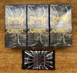 Yu-Gi-Oh OCG LIMIT OVER COLLECTION THE HEROES 3 Box Set + Bonus Pack NEW Sealed - Image 1