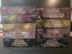 yugioh sealed booster box lot - Image 1