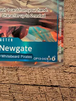 One Piece Edward.Newgate (Alternate Art) OP13-042 Carrying On His Will Foil - Image 5