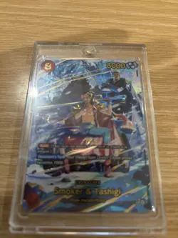 Smoker And Tashigi EB04-003 Alt Art SP One Piece TCG OP15 English Mt Cond - Image 5