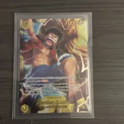 One Piece Monkey.D.Luffy OP15-119 Character Rush Blocker 7000 Power English - Image 1