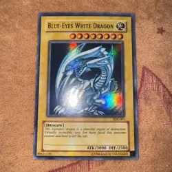 🔥YUGIOH Blue-Eyes White Dragon SDK-001 ORIGINAL STARTER DECK KAIBA ULTRA LP #5 - Image 1