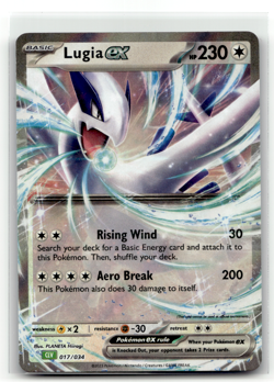 Lugia ex 017/034 Holo Classic Collection Trading Card Game Classic NM - Image 1
