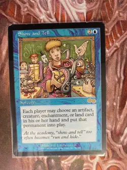 Show and Tell x 1 Near Mint Magic the Gathering MTG Card USG - Image 1