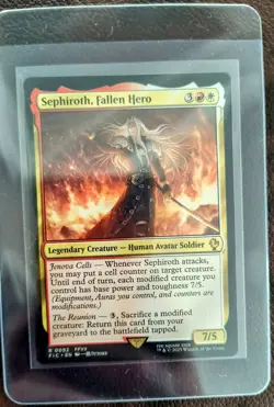 MTG 3 Card Lot Cloud Tifa Sephirath Commander Magic Final Fantasy FFVII TCG Foil - Image 3