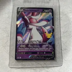 Dark Sylveon V SWSH134 Celebrations Ultra Rare Holo Promo Pokemon Card - Image 2