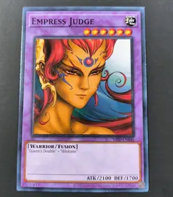 Yu-Gi-Oh! Metal Raiders Empress Judge Common Card MRD-EN046 NM - Image 1