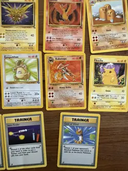Pokemon TCG Vintage Lot 19 Cards WOTC Era Jungle Base Trainers Included - Image 2