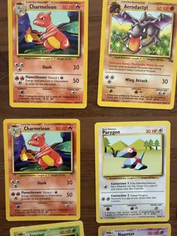 Pokemon TCG Vintage Lot 19 Cards WOTC Era Jungle Base Trainers Included - Image 5