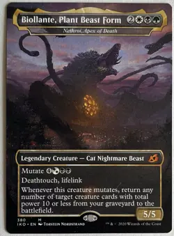 Biollante, Plant Beast Form - Nethroi, Apex of Death - Ikoria N/M #380 NON-FOIL - Image 1