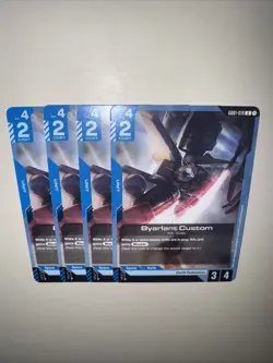 GD01-019 Byarlant Custom X4 Playset Gundam Card Game TCG CCG English - Image 5