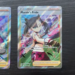 Pokemon Card Marnie SWSH121 Promo . Marnie's Pride 171/172 - Image 3