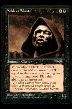 Soldevi Adnate LP Light Play Alliances MTG [7097] - Image 1