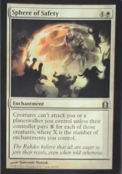 Sphere of Safety - Return to Ravnica: #24, Magic: The Gathering Nm C263 - Image 1