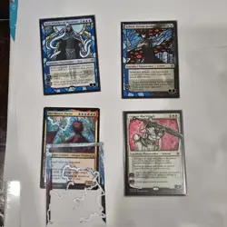Hand painted MTG alter Lot Gideon With Niv Miz Alter Sleeve - Image 1