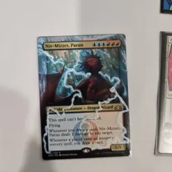 Hand painted MTG alter Lot Gideon With Niv Miz Alter Sleeve - Image 4