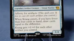 Krang Master Mind - Teenage Mutant Ninja Turtles - MtG- A 🔮 NM - Image 3