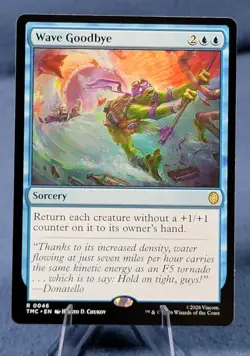 Wave Goodbye #46 R - Teenage Mutant Ninja Turtles TMNT Non-Foil - Image 1