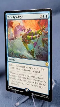 Wave Goodbye #46 R - Teenage Mutant Ninja Turtles TMNT Non-Foil - Image 4