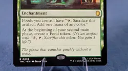 MTG Ninja Pizza, NM-Mint, English Commander: Teenage Mutant Ninja Turtles - Image 3