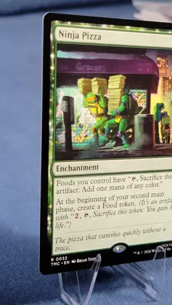 MTG Ninja Pizza, NM-Mint, English Commander: Teenage Mutant Ninja Turtles - Image 5