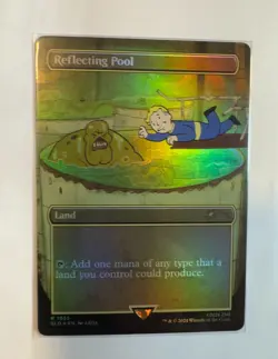 Reflecting Pool Fallout Secret Lair Foil MTG NM - Image 1