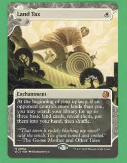 MTG Land Tax (Enchanting Tales) 0009 - Image 1