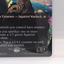 MTG Camellia, the Seedmiser Borderless 346 Rare Raised Foil Bloomburrow LP BLB - Image 5