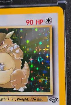 Pokemon Jungle Kangaskhan Holo Rare 1999 5/64 Unlimited English Never Played - Image 2