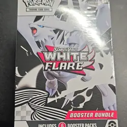 Pokemon White Flare Booster Bundle - 6 Sealed Packs - SV10 NEW Release. - Image 1