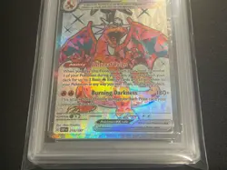 PSA 9 Charizard Ex 215/197 Obsidian Flames - TCG Pokemon Card - Image 3