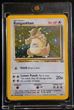 1999 Pokemon Jungle Holo Rare Kangaskhan 5/64 NEVER PLAYED WITH - Image 1