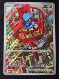 Pokemon Riolu 010 Black Star Promo - Image 1