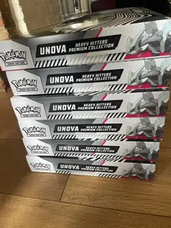 Pokemon TCG Black Bolt & White Flare Unova Heavy Hitters Premium Collection 5x - Image 3