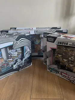 Pokemon TCG Black Bolt & White Flare Unova Heavy Hitters Premium Collection 5x - Image 4