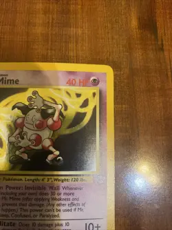 Pokemon Mr. Mime 1st Edition 6/64 1st Edition Holo Rare NM - Image 4