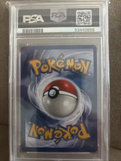 Dark Weezing PSA 8 14/82 Unlimited Team Rocket Pokemon TCG Holo - Image 2