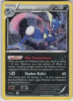 Pokemon TCG Greninja - Promo XY Promos XY24 - Image 1