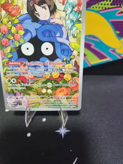 Pokemon ME: Ascended Heroes Erika’s Tangela 218/217 Illustration Rare IR NM - Image 4