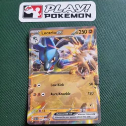 Lucario EX 082/142 Sv07: Stellar Crown Holo - Pokemon TCG - Image 1