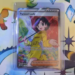 Parasol Lady 238/182 Full Art Ultra Rare Paradox Rift Near Mint Pokemon - Image 1