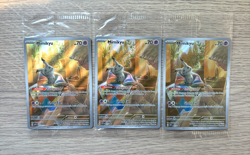 Pokemon Paldean Fates | Mimikyu Black Star Promo #075 | LOT OF x3! 💎 SEALED! 💎 - Image 1
