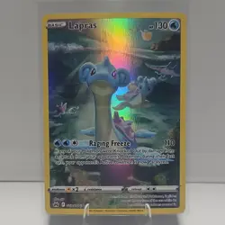 Pokemon TCG Crown Zenith Lapras GG05 Ultra Rare Full Art Holo - Image 1