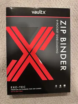 Vault X SV10 Destined Rivals 9 Pocket 1st Edition Binder Pokemon - Image 2