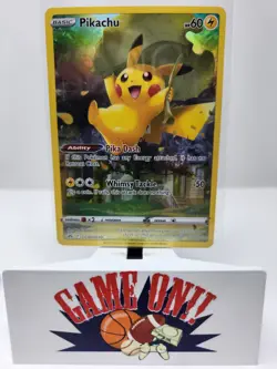 Pokemon Pikachu GG30/GG70 Crown Zenith Galarian Gallery Full Art sc - Image 1