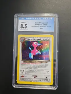 Dark Porygon 2 Pokemon 2002 Neo Destiny 8/105 Holo Cgc Graded 8.5 - Image 1